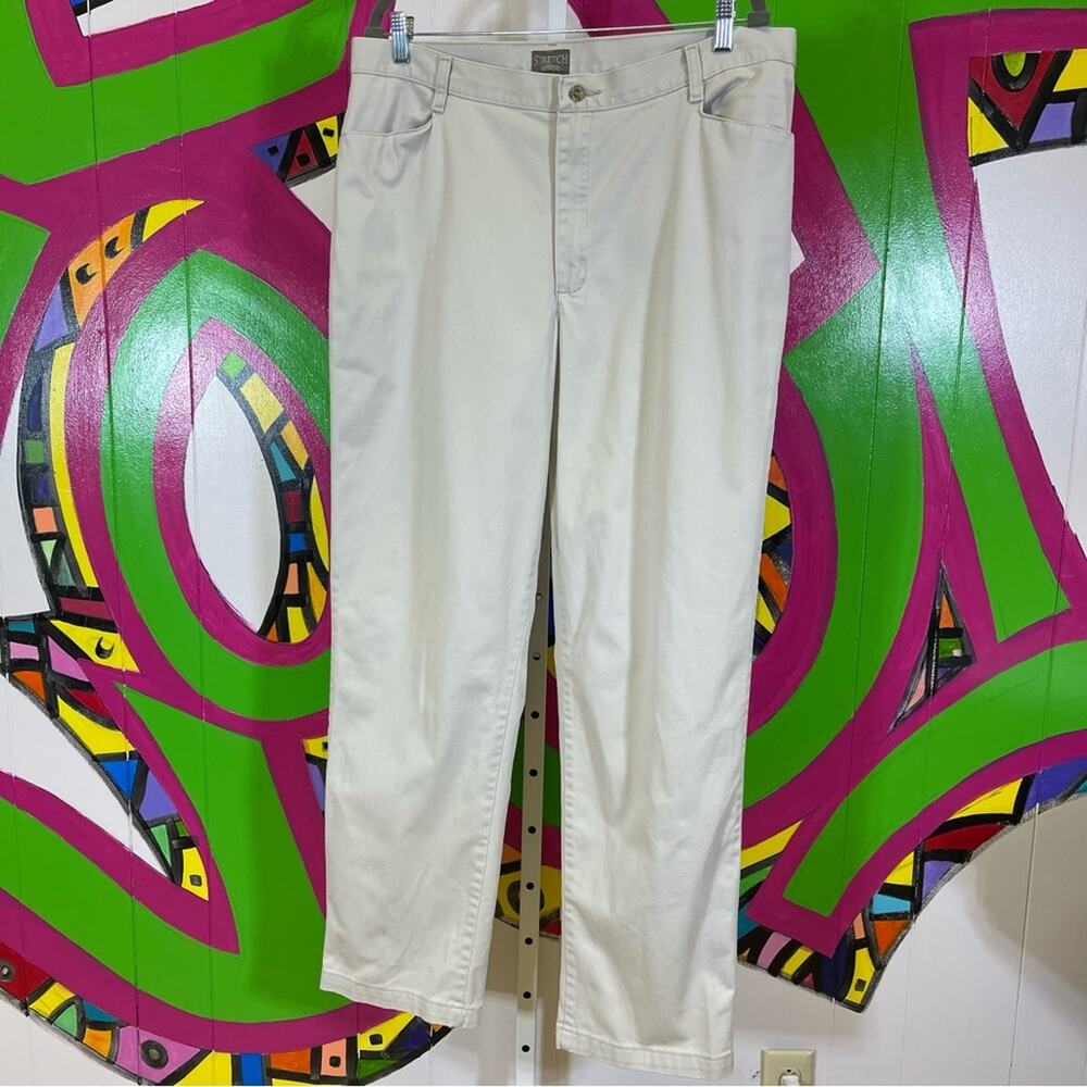 Riders Stretch Khaki Slacks, Size 18L. In excellent condition!